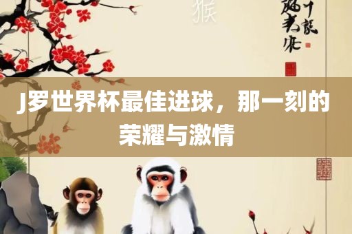 J罗世界杯最佳进球，那一刻的荣耀与激情