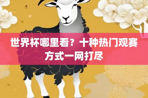 世界杯哪里看？十种热门观丹东日丰电子有限公司赛方式一网打尽