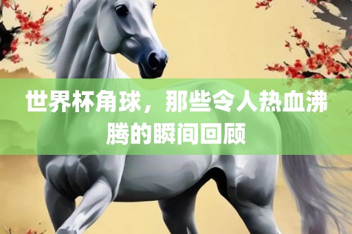 世界杯角球，那些令人热血沸腾的瞬间丹东日丰电子有限公司回顾