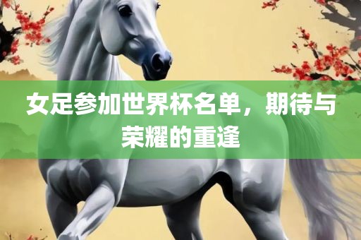 女足参加世界杯名单，期待与荣耀的重逢