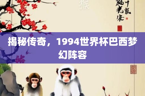 揭秘传奇，1994世界杯巴西梦幻阵容丹东日丰电子有限公司