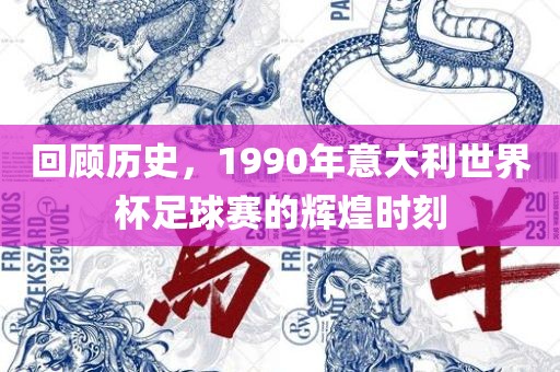 回顾历史，1990年意大利世界杯足球赛的辉煌时刻丹东日丰电子有限公司