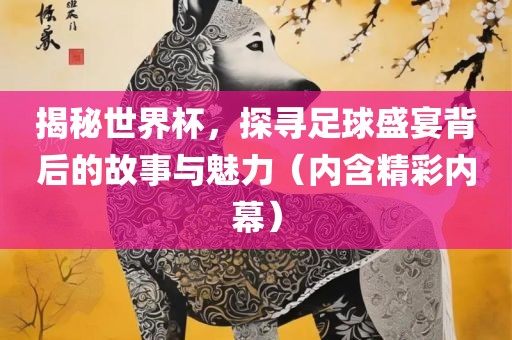 揭秘世界杯，探寻足球盛宴背后的故事与魅力（内含精彩内幕）丹东日丰电子有限公司