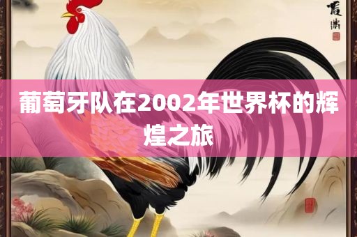 葡萄牙队在2002年世界杯的辉煌之旅丹东日丰电子有限公司