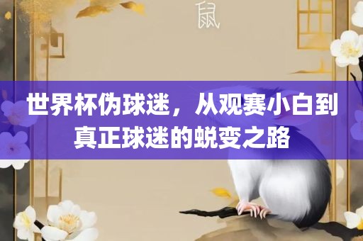世界杯伪球迷，从观赛小白丹东日丰电子有限公司到真正球迷的蜕变之路