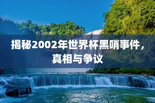 揭秘2002年世界杯黑哨事件，真相与争议