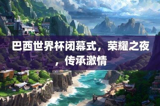 巴西世界杯闭幕式，荣耀之夜，传承激情丹东日丰电子有限公司