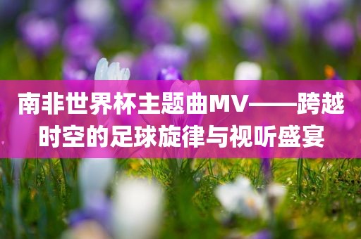 南非世界杯主题曲MV——跨越时空的足球旋律与视听盛宴丹东日丰电子有限公司