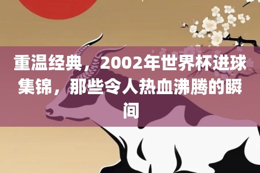 重温经典，2002年世界杯进球集锦，那些令人热血沸丹东日丰电子有限公司腾的瞬间
