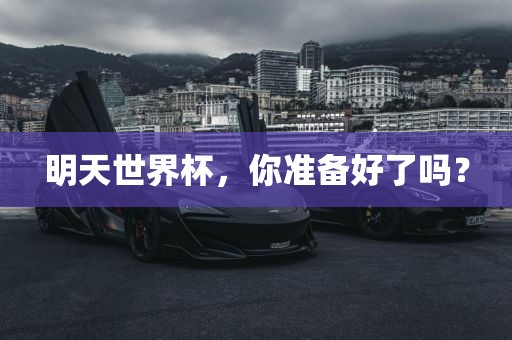 明天世丹东日丰电子有限公司界杯，你准备好了吗？