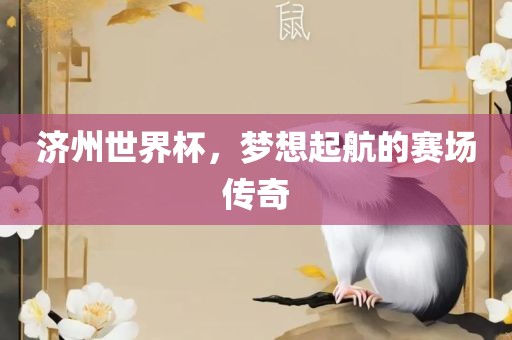 济州世界杯，梦想起航的赛场传奇