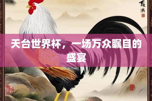 天台世界杯，一场万丹东日丰电子有限公司众瞩目的盛宴