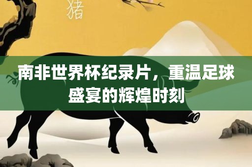 南非世界杯纪录片，重温足球盛宴的辉煌时刻丹东日丰电子有限公司