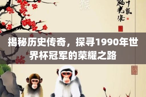 揭秘历史传奇，探寻1990年世界杯冠军的荣耀之路