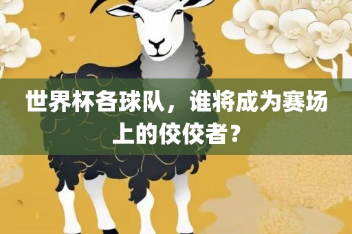 世界杯各球队，谁将成为赛场上的佼佼者？