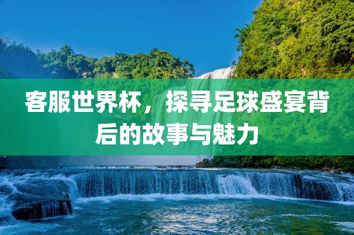 客服世界杯，探寻足球盛宴背后的故事与魅力丹东日丰电子有限公司