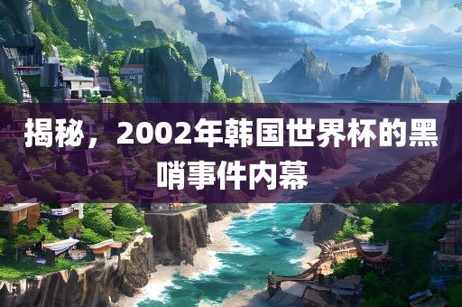 揭秘，2002年韩国世界杯的黑哨事件内幕丹东日丰电子有限公司