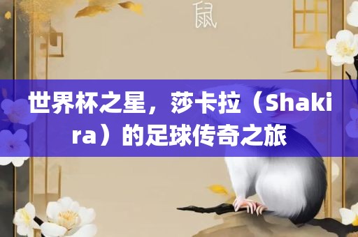 世界杯之星，莎卡拉（Shakira）的足球传奇之旅