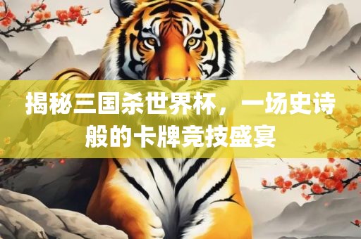 揭秘三国杀世界杯，一场史诗般的卡牌竞技盛宴丹东日丰电子有限公司