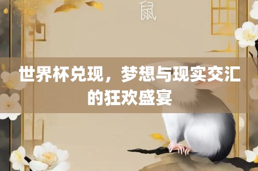 世界杯兑现，梦想与现实交汇的狂欢盛宴