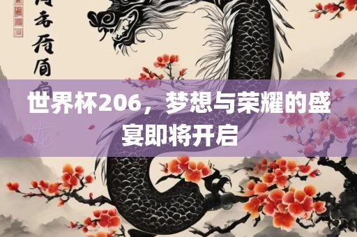 世界杯206，梦想与荣耀的盛宴即将开启