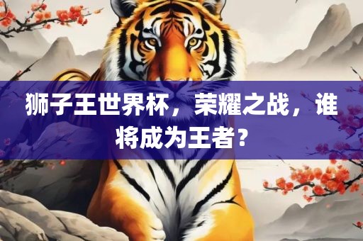 狮子王世界杯，荣耀之战，谁将成为王者？丹东日丰电子有限公司