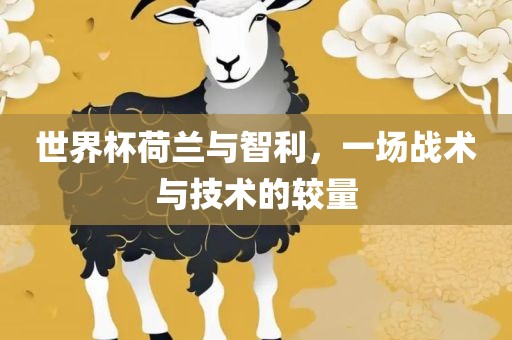 世界杯荷兰与智利，一场战术与技术的较量丹东日丰电子有限公司