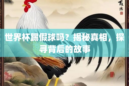 世界杯踢假球吗？揭秘真相，探寻背后的故事丹东日丰电子有限公司