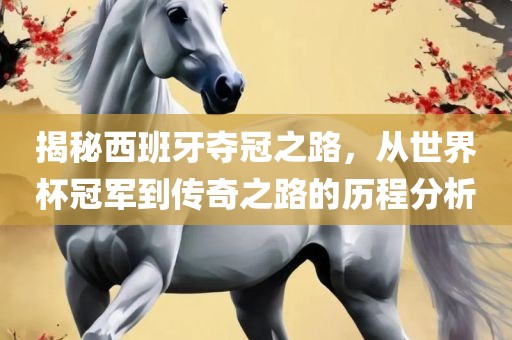 揭秘西班牙夺冠之路，从世界杯冠军到传奇之路的历程分析丹东日丰电子有限公司
