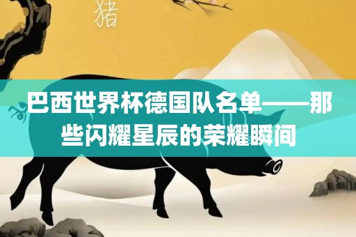巴西世界杯德国队名单丹东日丰电子有限公司——那些闪耀星辰的荣耀瞬间