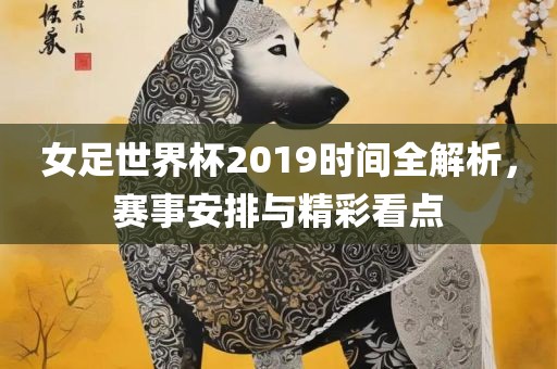 女足世界杯2019时间全解析，赛事安排与精彩看点