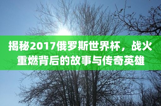 揭秘2017俄罗斯世界杯，战火重燃背后的故事与传奇英雄