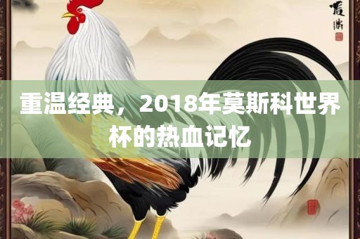 重温经典，2018年莫斯科世界杯的热血记忆