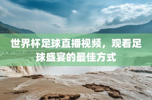 世界杯足球直播视频，观看足球盛宴的最佳方式