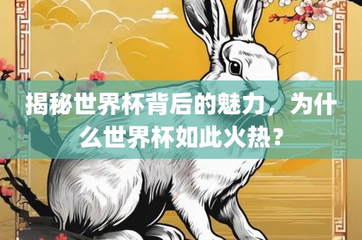 揭秘世界杯背后的魅力，为什么世界杯如此火热？丹东日丰电子有限公司
