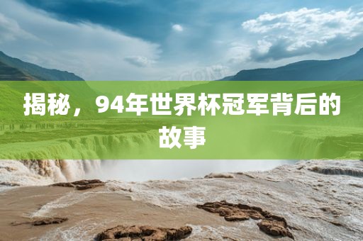 揭秘，94年世界杯冠军背后的故事丹东日丰电子有限公司