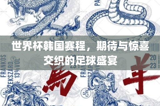 世界杯韩国赛程，期待与惊喜交织的足球盛宴丹东日丰电子有限公司