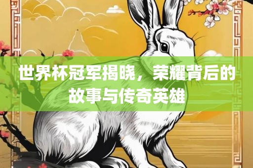 世界杯冠军揭晓，荣耀背后的故事与传奇英雄丹东日丰电子有限公司