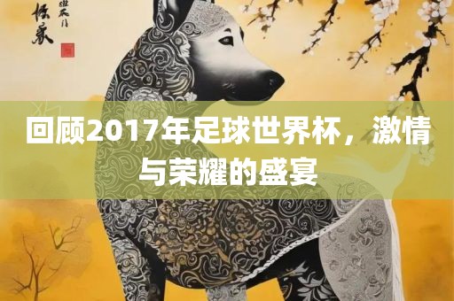 回顾2017年足球世界杯，激情与荣耀的盛宴