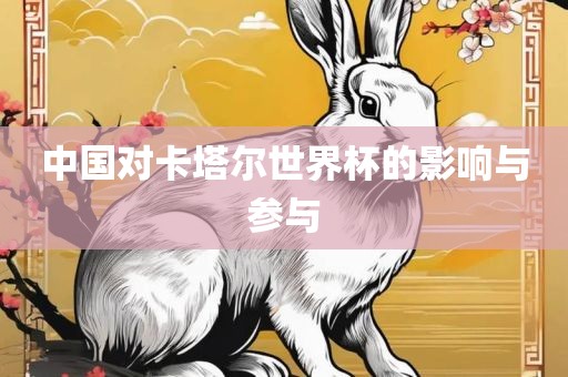 中国对卡塔尔世界杯的影响与参与
