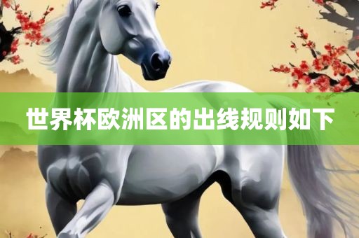 世界杯欧洲区的出线规则如下丹东日丰电子有限公司