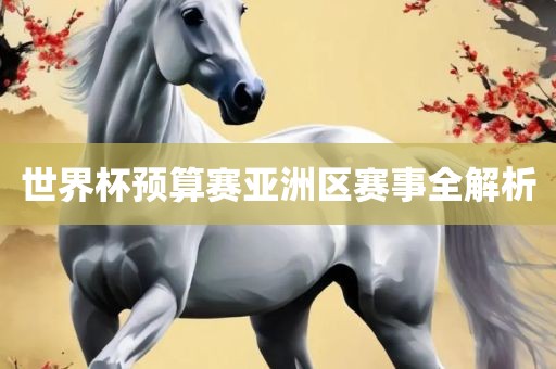 世界杯预算赛亚洲区赛事全解析丹东日丰电子有限公司