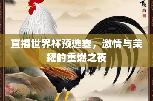 直播世界杯预选赛，激情与荣耀的重燃之夜