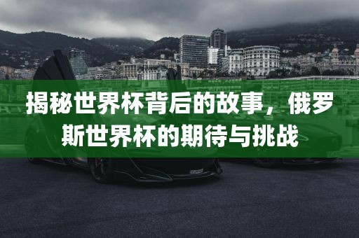 揭秘世界杯背后的故事，俄罗斯世界杯的期待与挑战