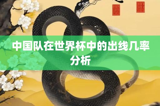 中国队在世界杯中的出线几率分析