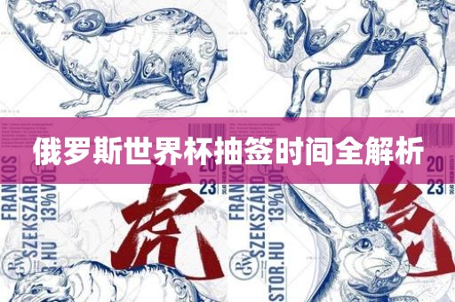 俄罗斯世界杯抽签时间全解析