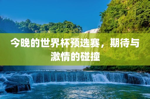 今晚的世界杯预选赛丹东日丰电子有限公司，期待与激情的碰撞