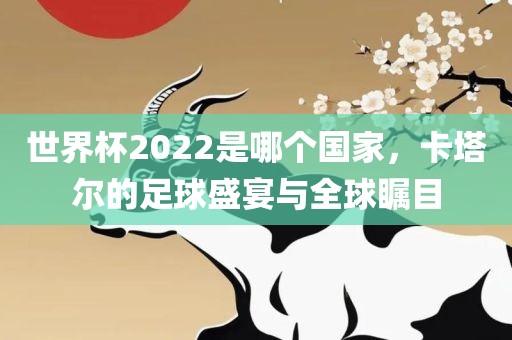 世界杯2022是哪个国家，卡塔尔的足球盛宴与全球瞩目