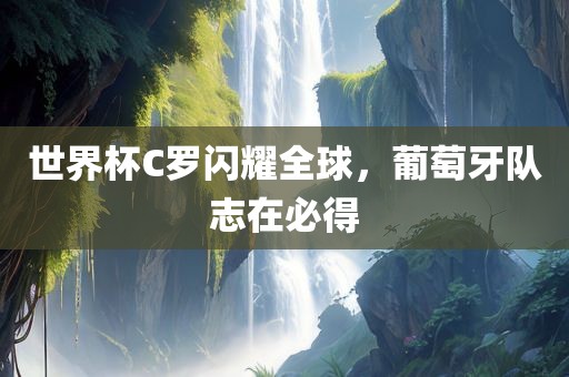世界杯C罗闪耀全球，葡萄牙队志在必得丹东日丰电子有限公司