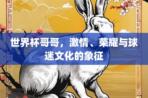 世界杯哥哥，激情、荣耀与球迷文化的象征